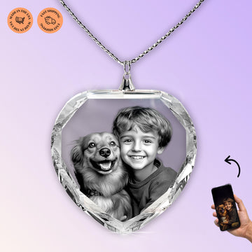 2D Heart Necklace