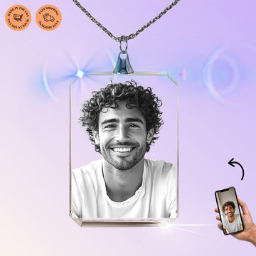 2D Square Necklace