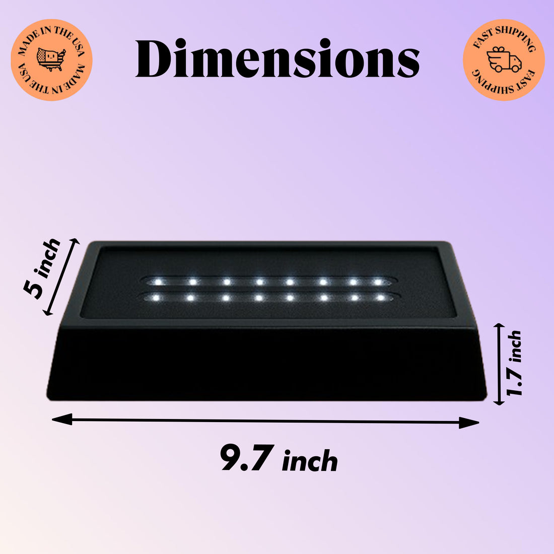 3XL Wood Led Base