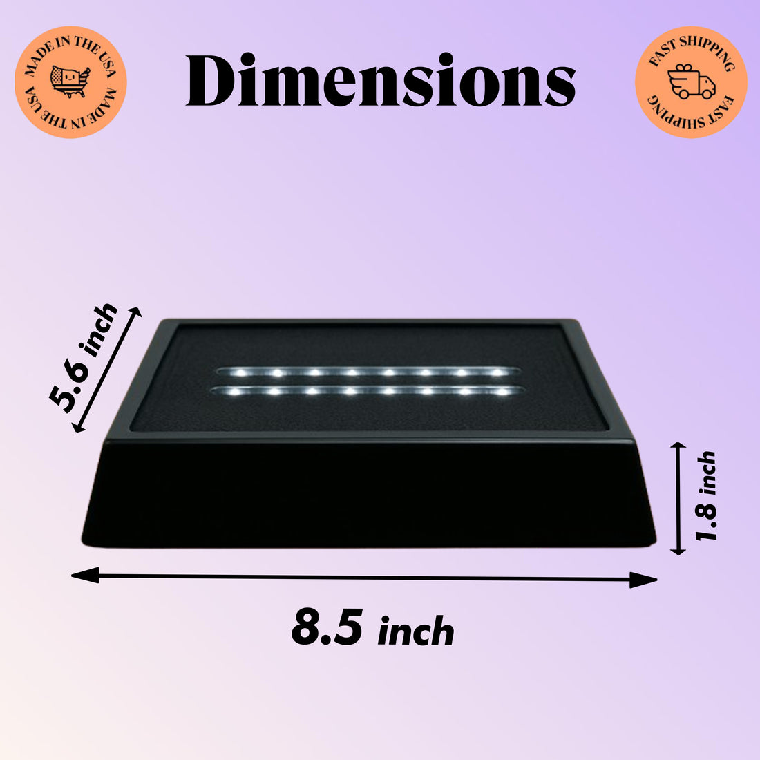 2XL Wood Led Base