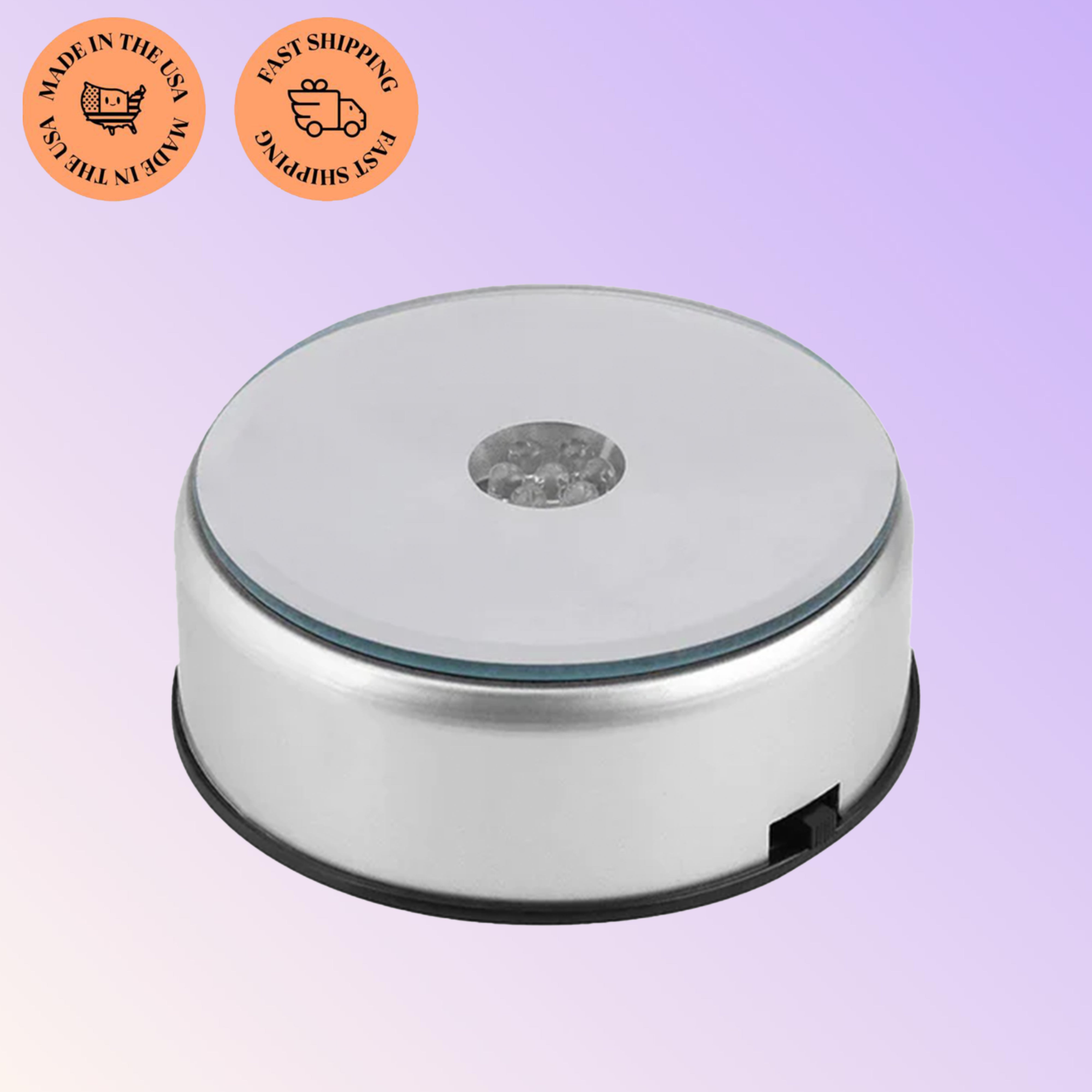 Small Rotating LED Base